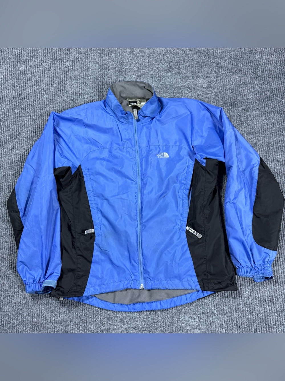 The North Face Womens Jacket Size Medium Blue Stow Pocket Packable Lightweight
